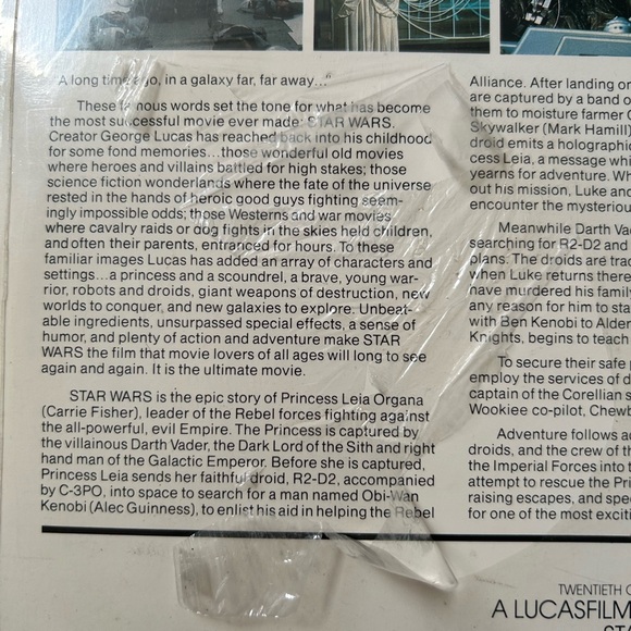 VINTAGE Star Wars: A New Hope Laserdisc - Picture 4 of 6